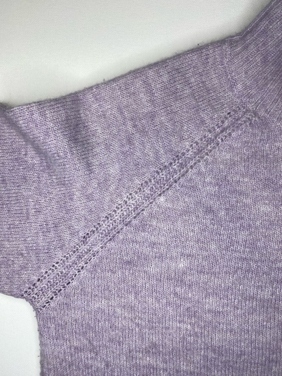 Reitmans Lilac Mock Neck Knit Sweater - Picture 6 of 6